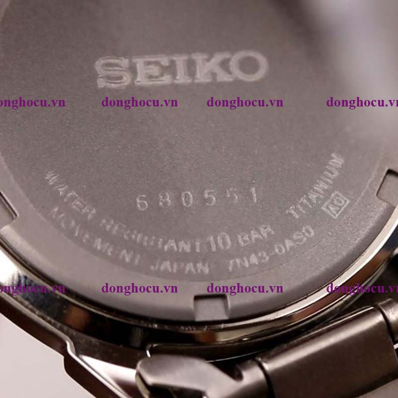 ADMIN - Bán hàng ký gửi đồng hồ SEIKO SGG727 Titan